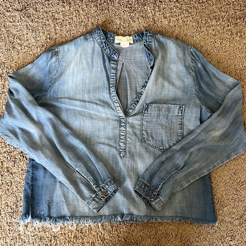 Chambray Blouse